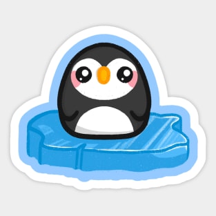 Super Cute Penguin - Kawaii Penguin Sticker